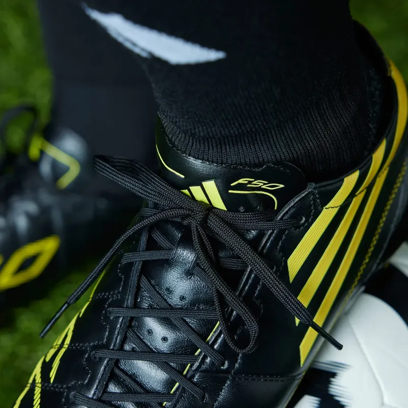 adidas F50 Elite Leather 2010 FG Remake Pack Black Yellow (IH0946)
