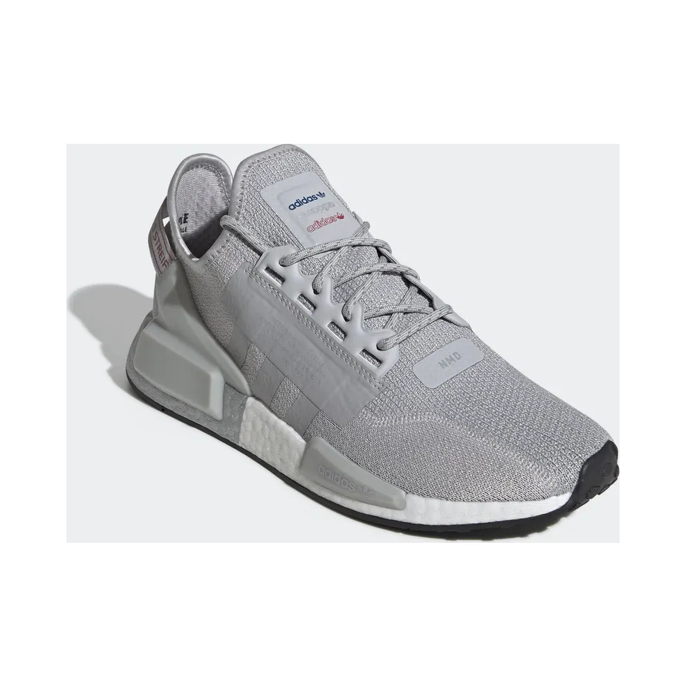 adidas NMD V2 Grey Two Silver Metallic Grey Two/Silver Metallic/Core Black (FW5328)