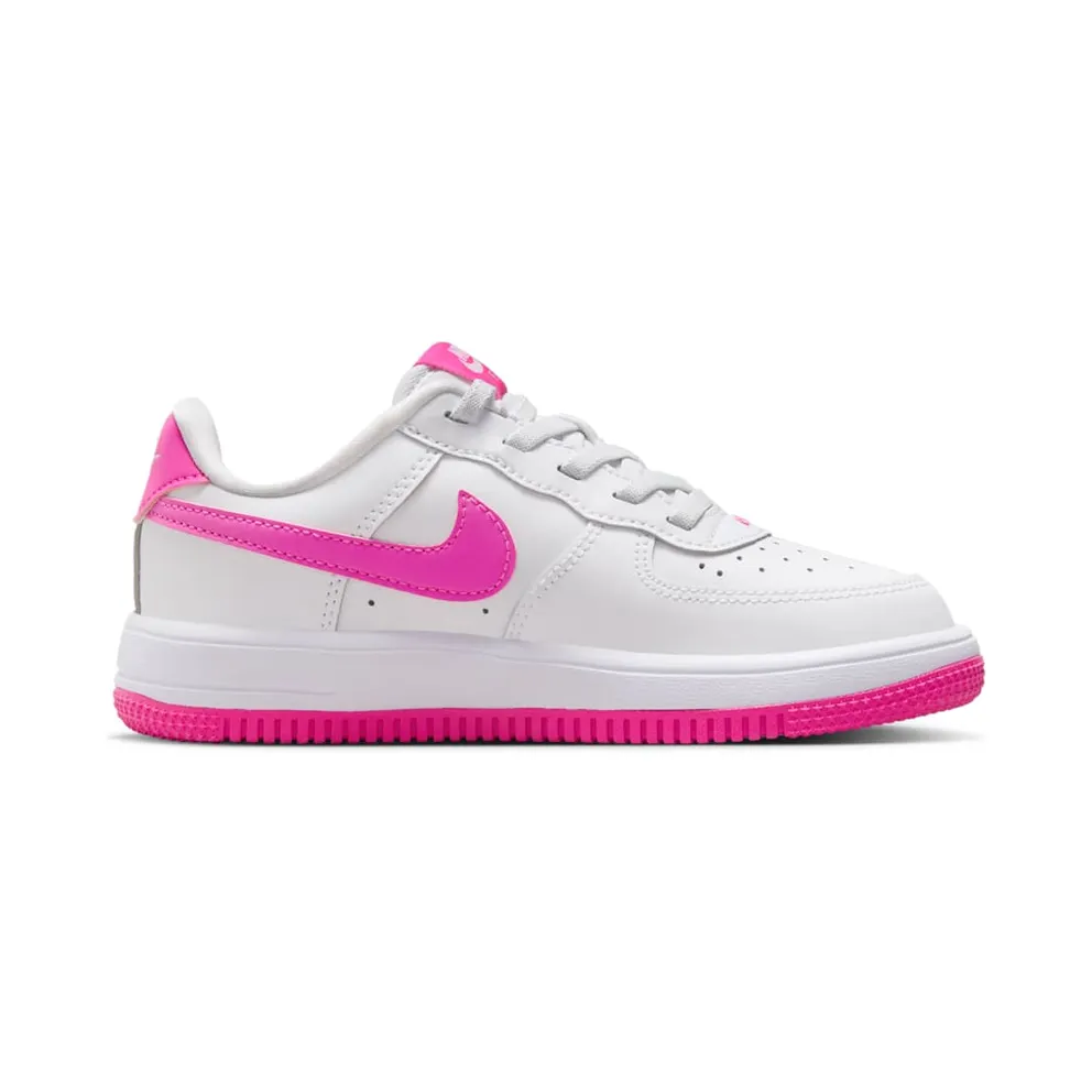 Nike Force 1 Low EasyOn White Laser Fuchsia (FN0237-102)