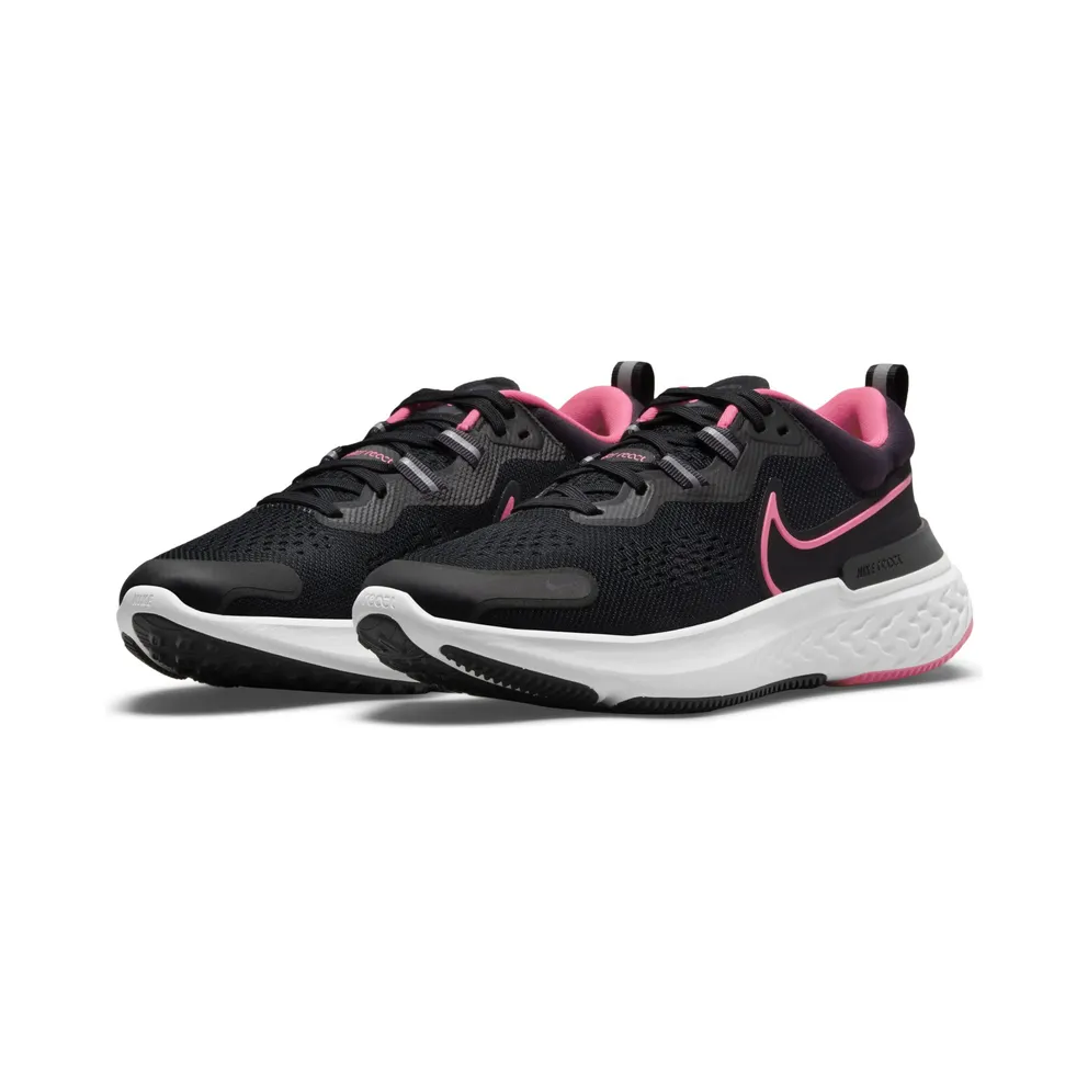 Nike React Miler 2 (straat) “Black / Cave Purple / Hyper Pink” (CW7136-003)