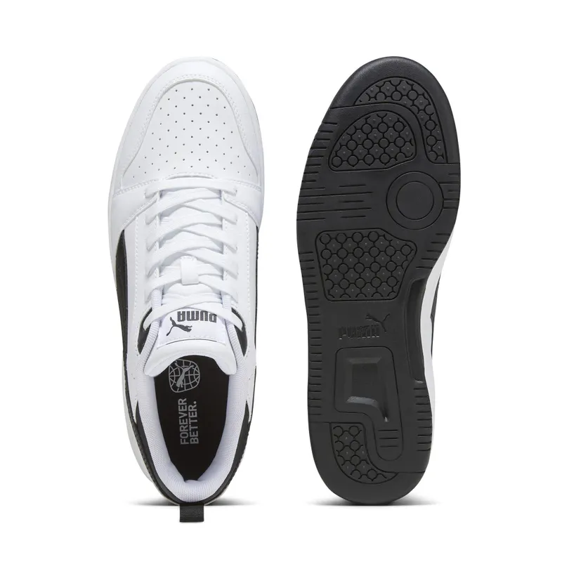 Puma Rebound V6 Low “Puma White / Puma Black / Puma Black” (392328_02)