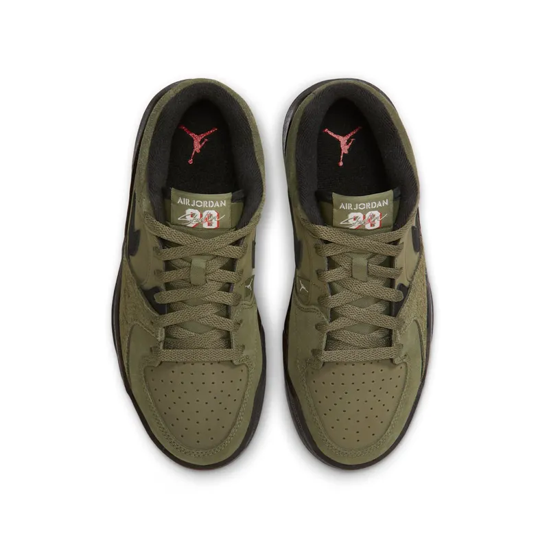 Jordan Stadium 90 GS “Medium Olive University Red Sail Black” (HF6014-201)