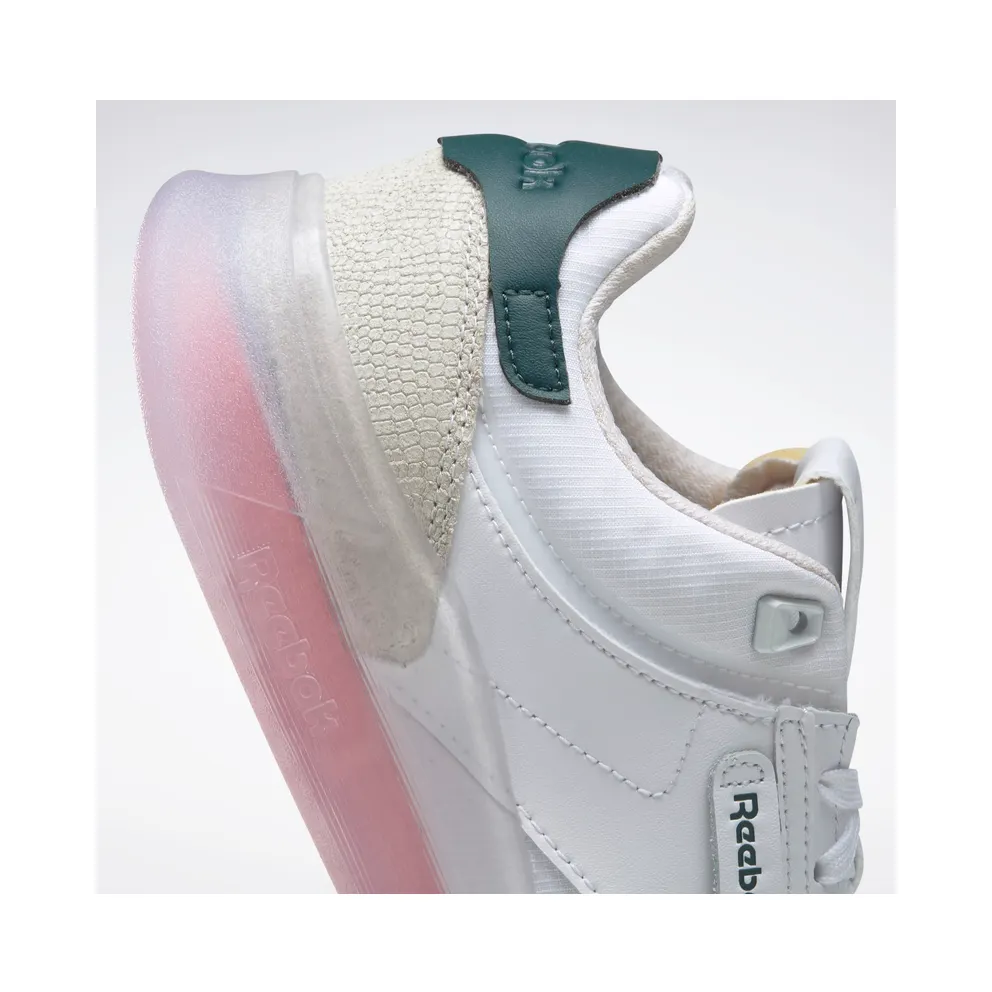Adidas Club C Legacy White / Twisted Coral / Forest Green (G55899)