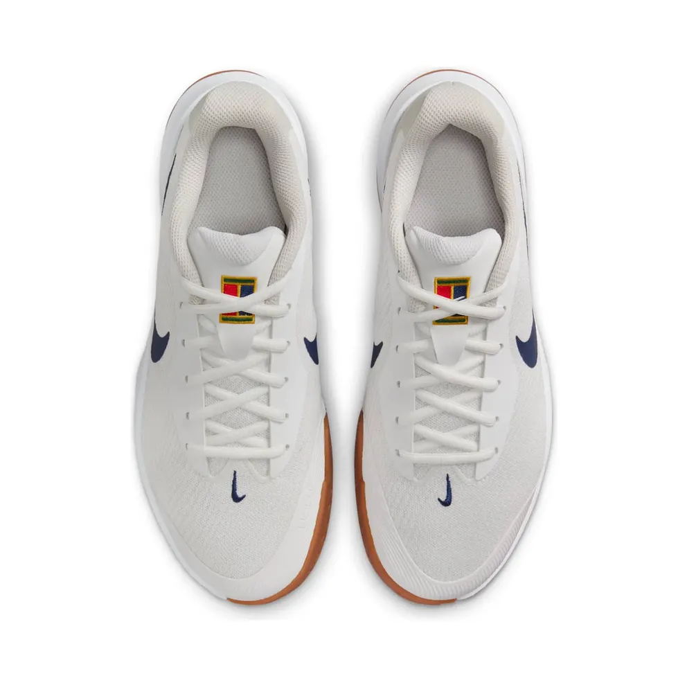 Nike Court Vapor Lite 3 HC Summit White Light Bone Gum Medium Brown Binary Blue (FZ2156-100)