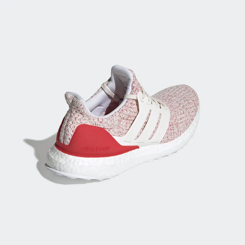 adidas Ultra Boost 4.0 Chalk White Active Red (W) Chalk White/Chalk White/Active Red (DB3209)