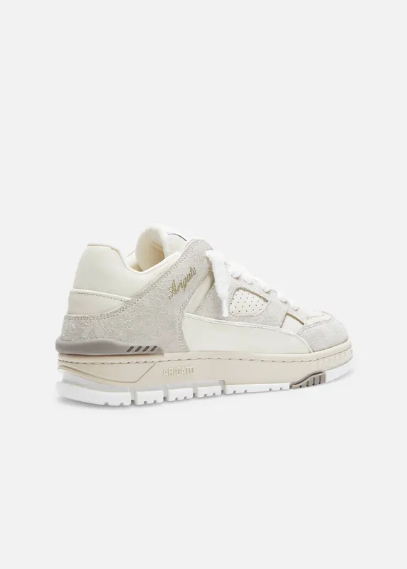 Axel Arigato Area Lo Fluffy Sneaker “Beige,Beige” (F2298001)