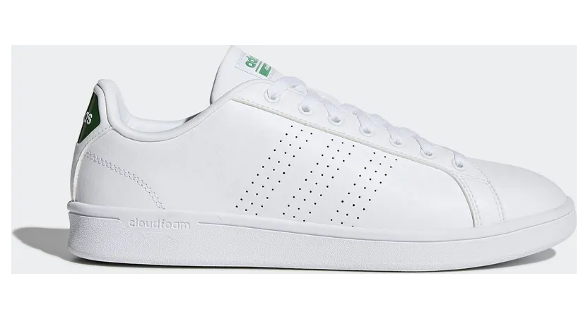 adidas Cloudfoam Advantage Clean White Green
