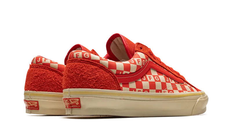 Vans Og Style 36 LX “Joe FreshGoods – Honeymoon Stage Red” (VN0A4BVEZYE)