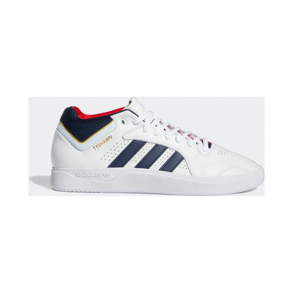 adidas Tyshawn Jones Schuh Cloud White / Collegiate Navy / Gold Metallic (GY3663)