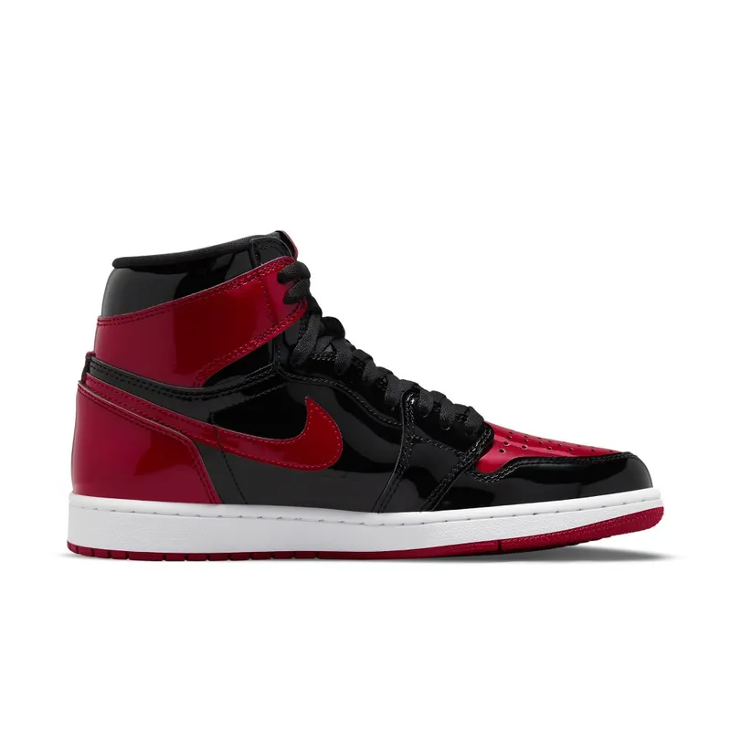 Air Jordan 1 Retro High OG Bred Patent (555088-063)