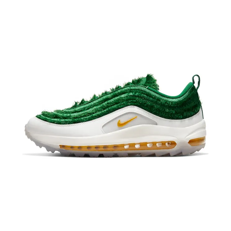 Nike Air Max 97 Golf NRG ‘Grass’ “Summit White / Grass / Metallic Silver / Speed Yellow” (CK4437-100)