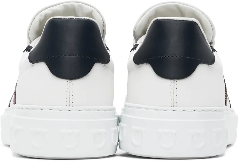 Salvatore Ferragamo White Gancini (753142 02B726042)