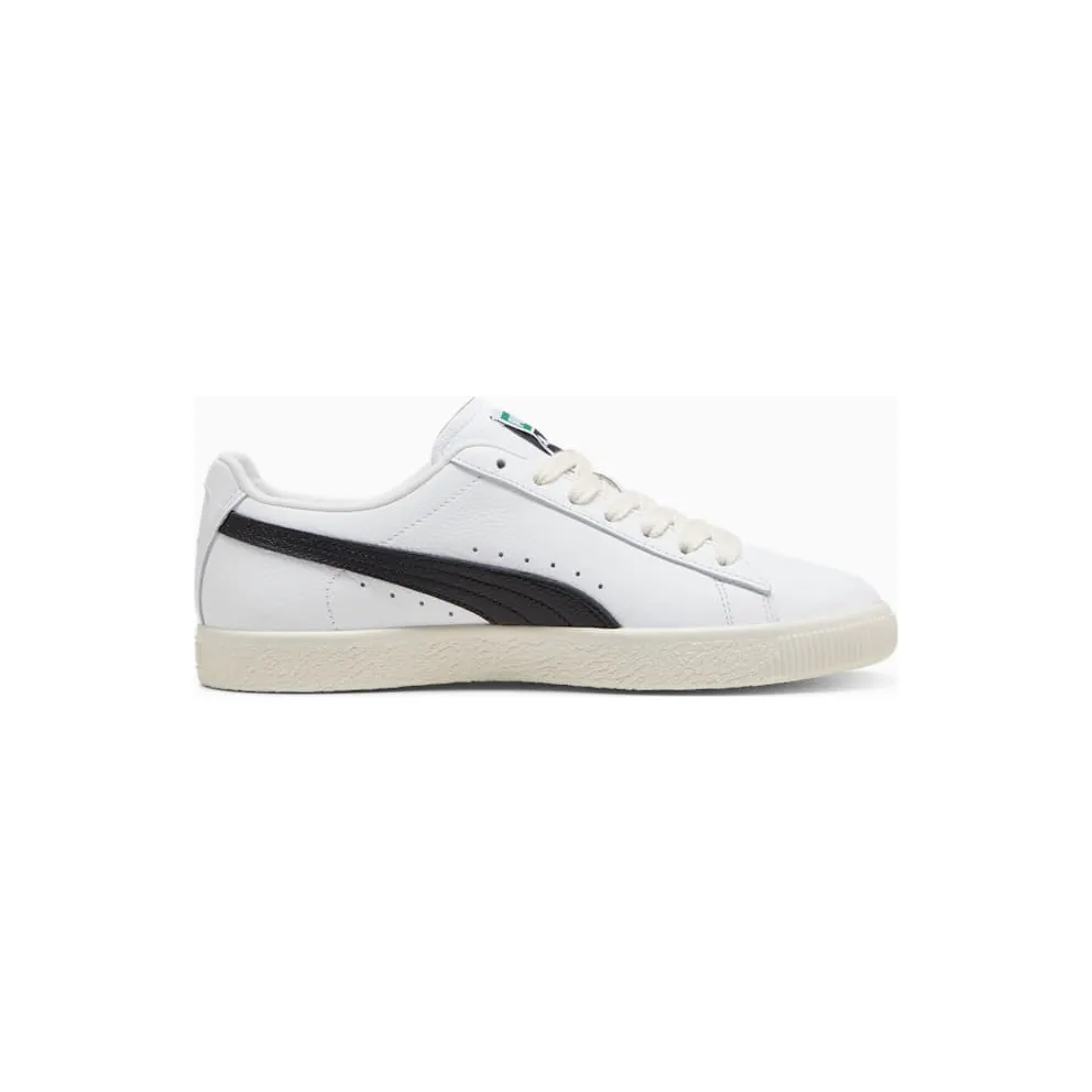 Puma Clyde Leather “White Black” (398703-01)