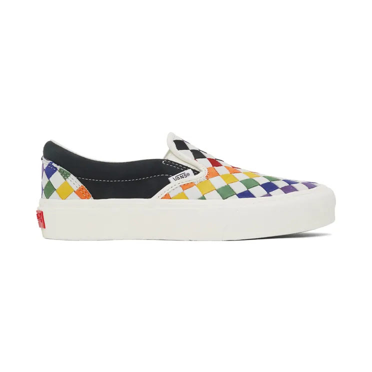 Vans Multicolor Suede Pride Classic Slip-On VLT LX Sneakers (VN0A3QXY5A8)