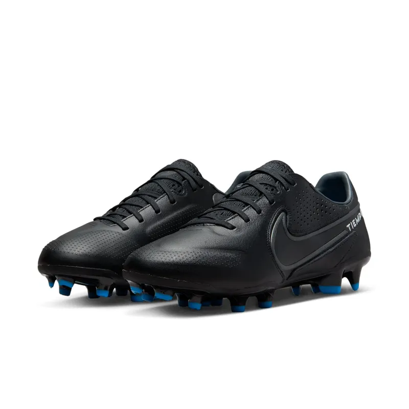 Nike Tiempo Legend 9 Pro FG Black Dark Smoke Grey (DA1175-001)