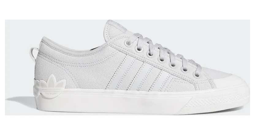 adidas Nizza Schuh Light Solid Grey / Crystal White / Gum (EF5714)