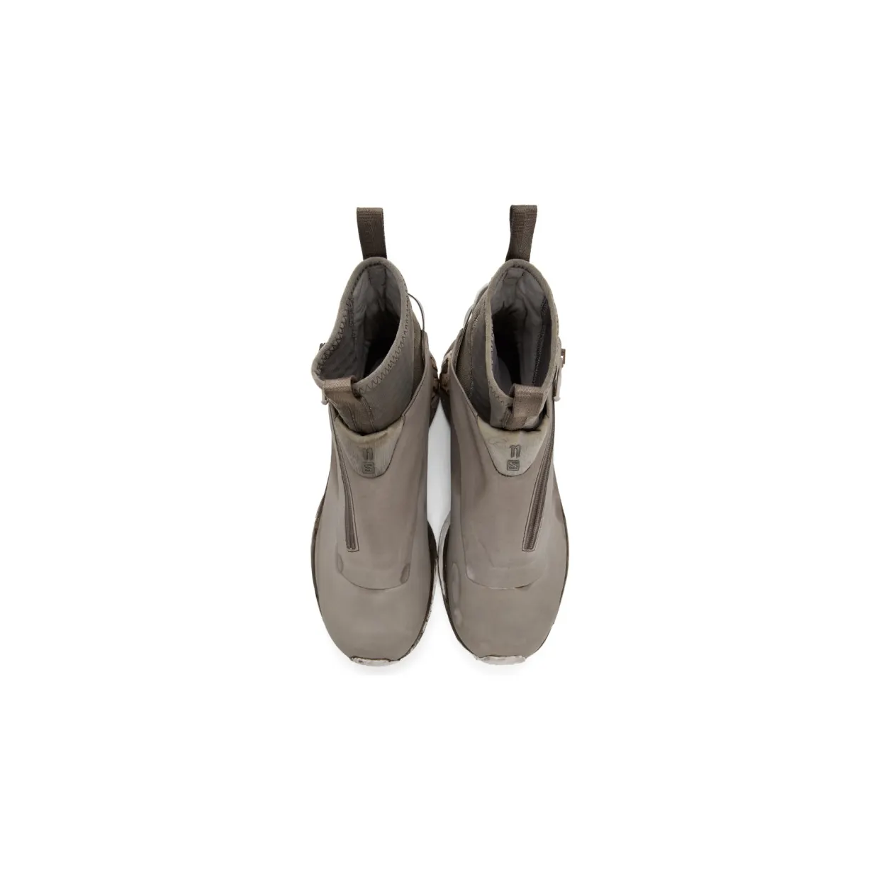 11 by Boris Bidjan Saberi Grey Salomon Edition Bamba 3 Sneakers (114 11xS) (4)