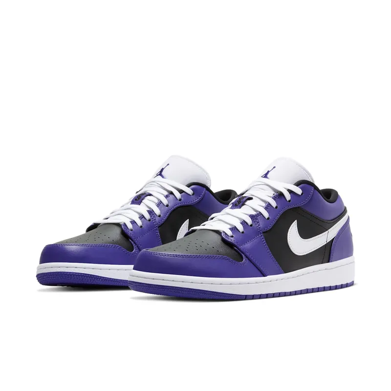 Air Jordan 1 Low Court Purple Black (2020) (553558-501)