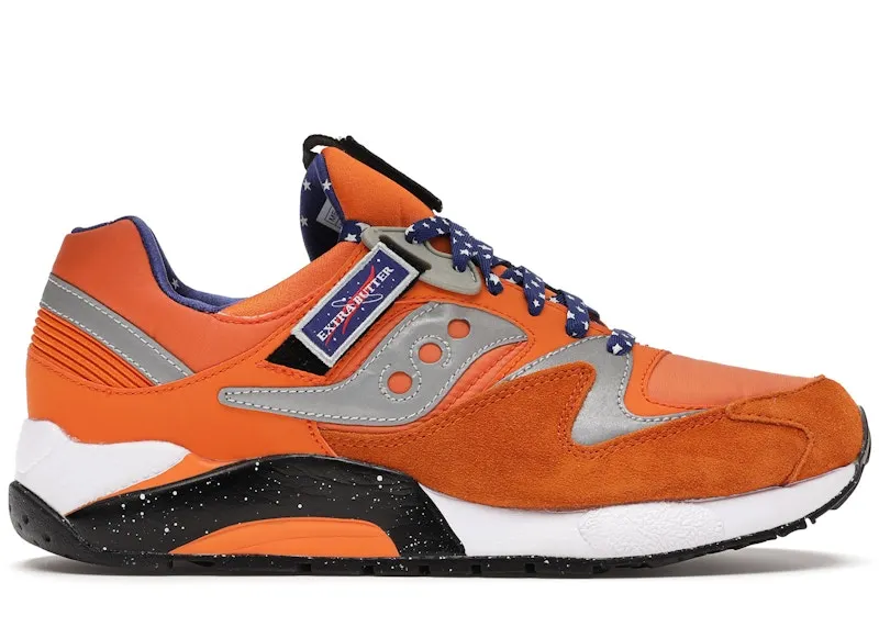 Saucony Grid 9000 Extra Butter “ACES” Orange/Blue (70145-1)