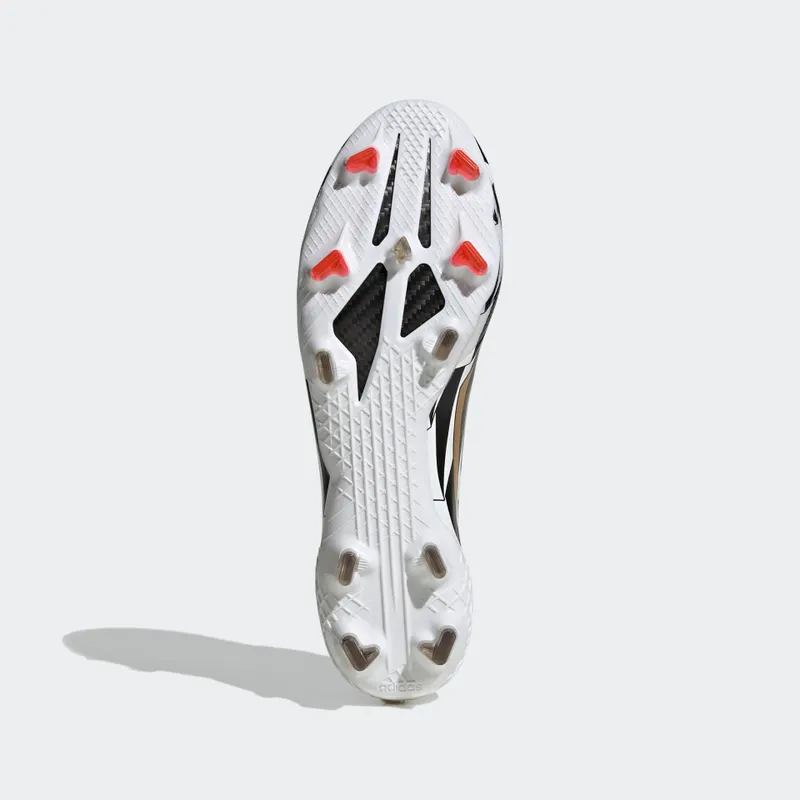 adidas F50 Adizero IV Firm Ground Football Boots Cloud White / Gold Metallic / Scarlet (GX3902)