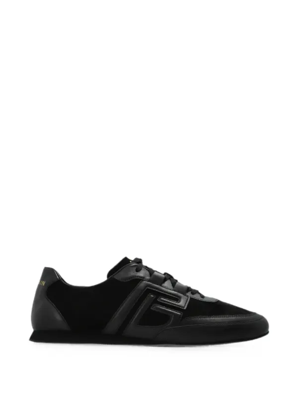 Balmain Leren with logopatch – Black (HM1VI429LNSU)