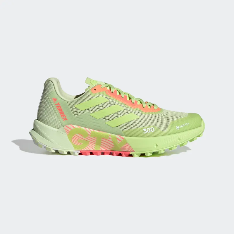 Adidas Terrex Agravic Flow 2.0 GORE-TEX Trail Running Almost Lime / Pulse Lime / Turbo (H03383)