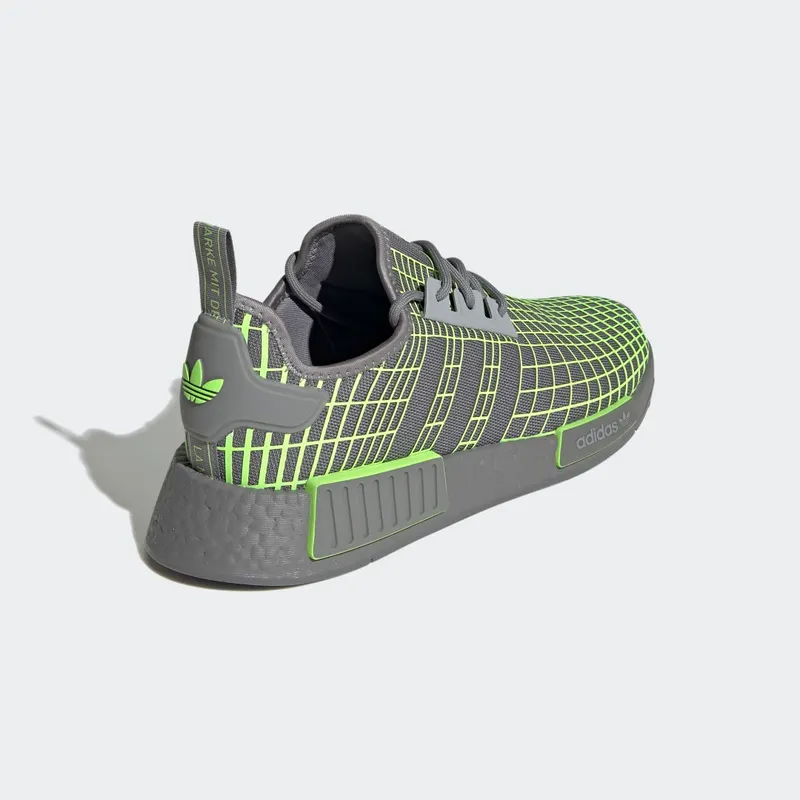 Adidas NMD_R1 Grey Three / Solar Green / Solar Green (GW5634)