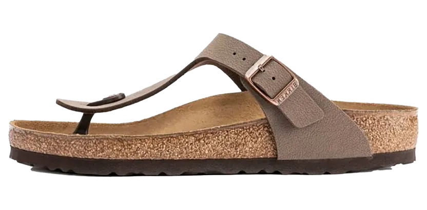 Birkenstock Gizeh “Birkibuc – Mocha” (0043751)