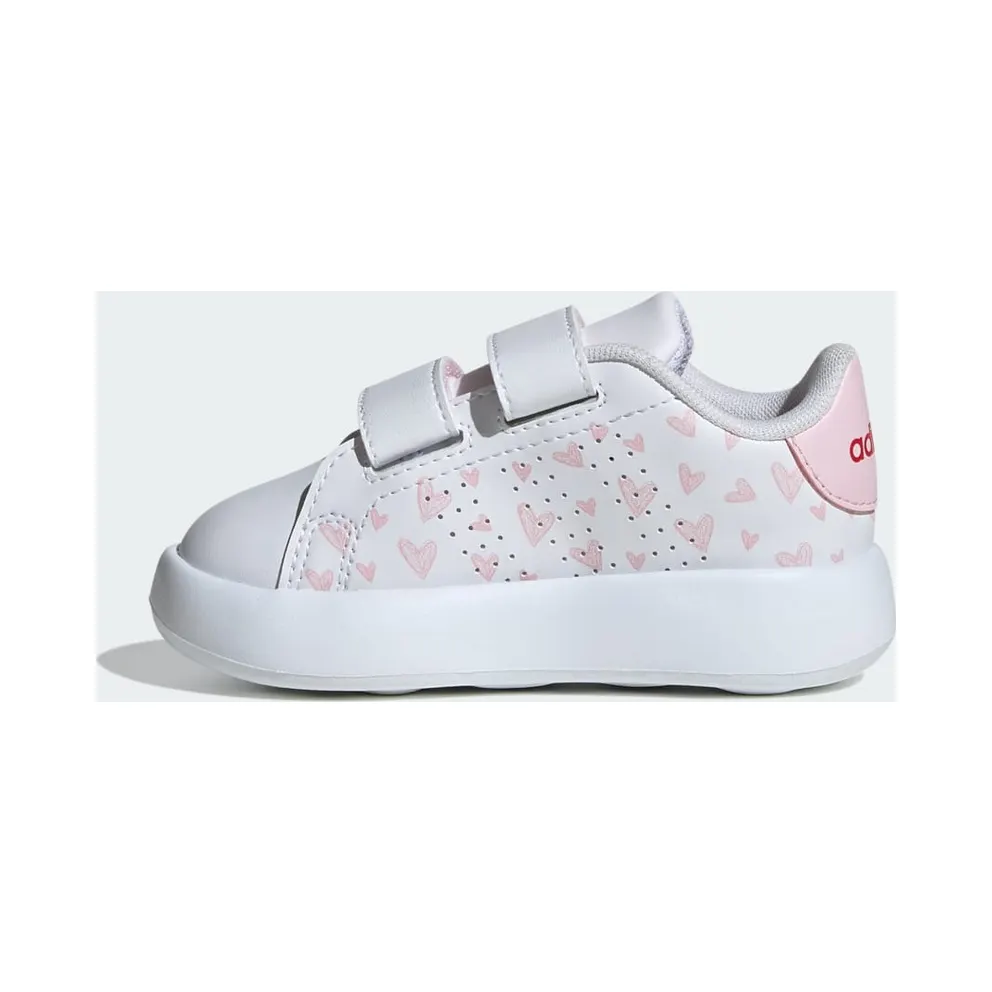 adidas Advantage Kids Cloud White / Clear Pink / Better Scarlet (ID5289)