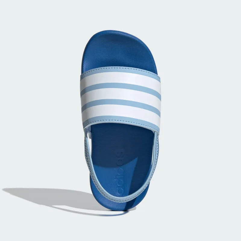 Adidas adilette Estrap Slides Kids Clear Sky / Cloud White / Bright Royal (JR5332)