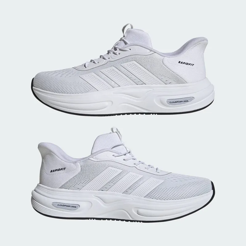 Adidas CLOUDFOAM CUXXION RAPIDFIT Shoes Cloud White / Light Solid Grey / Core Black (HP3429)