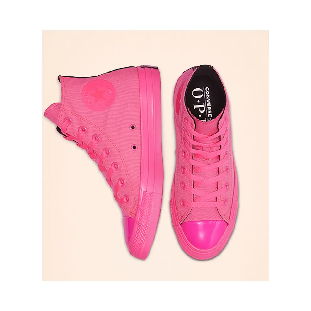 Converse OPI x Chuck Taylor All Star High ‘V-I-Pink Passes’ Hyper Pink/Black/Hyper Pink (165658C)