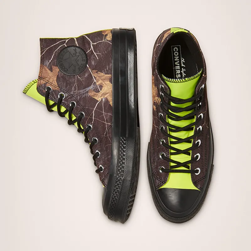 Converse Chuck Taylor All-Star 70s GTX Hi Black Black/Lemon Venom-Egret (169364C)