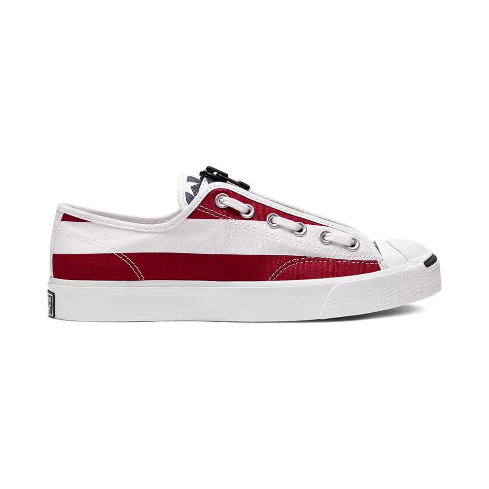 Converse Jack Purcell Zip Ox TakahiroMiyashita TheSoloist White Red White/Garnet-Mood Indigo (164836C)