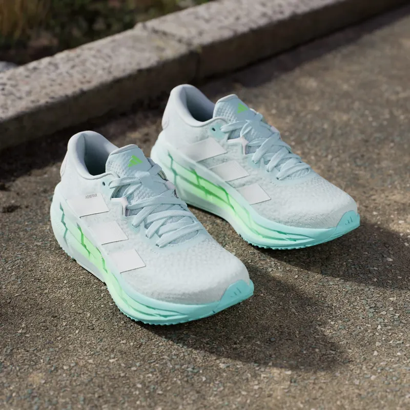 Adidas Adistar 4 Running Shoes Halo Mint / Zero Metalic / Lime Burst (JR0287)