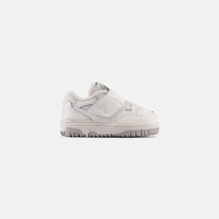 New Balance 550 Bungee Lace Strap White Grey (IHB550PB)