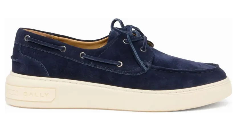 Bally Sneakers aus Wildleder – Blau (MSK0GESU009S)