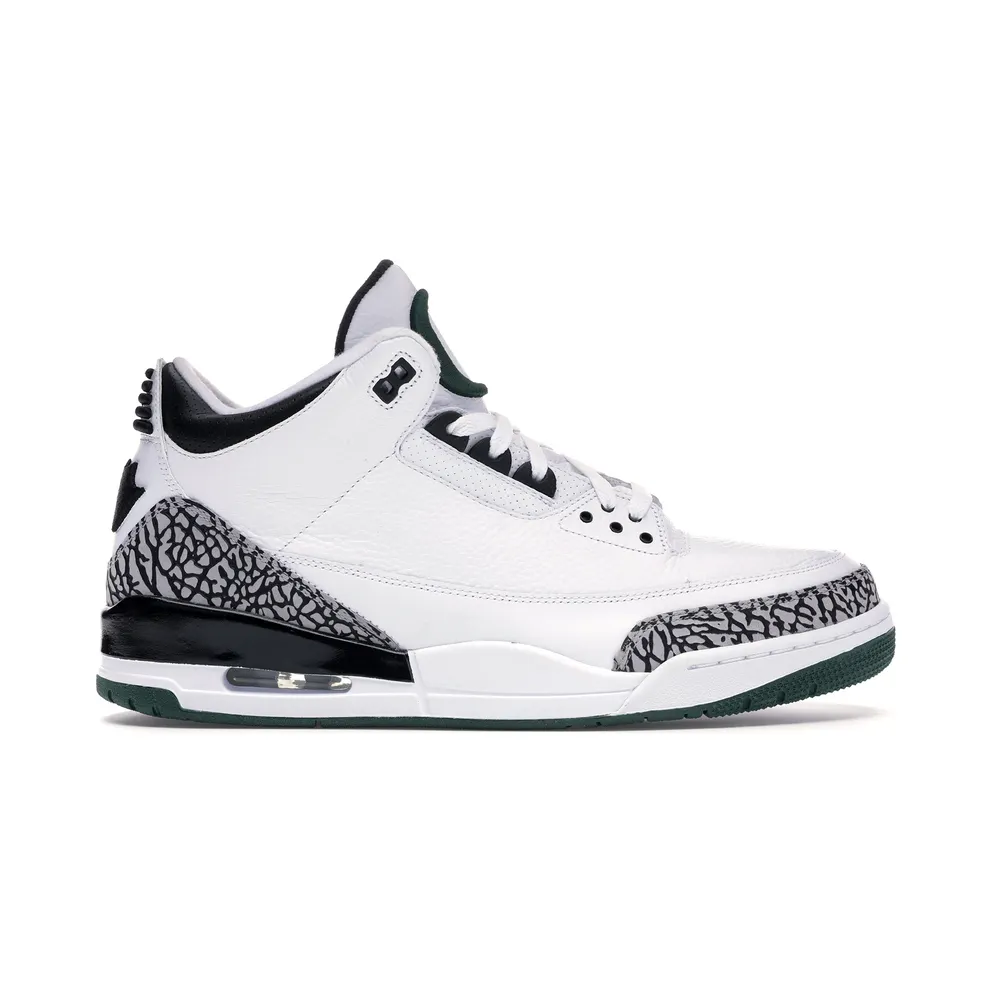 Jordan 3 Retro Oregon Ducks Pit Crew White (HO11-MNJDL-594282233)