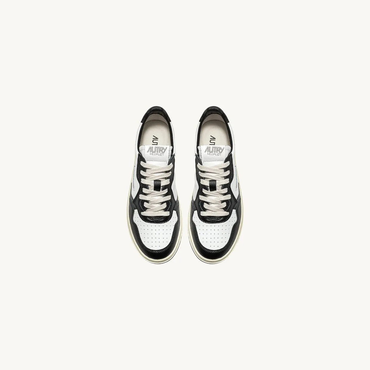 Autry Medalist Low Leather / Leather Black (AULWWB01) (5)