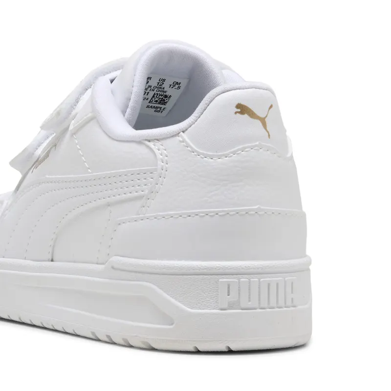 Puma Shuffle Downtown “Puma White / Puma White / Puma Gold” (403740_01)