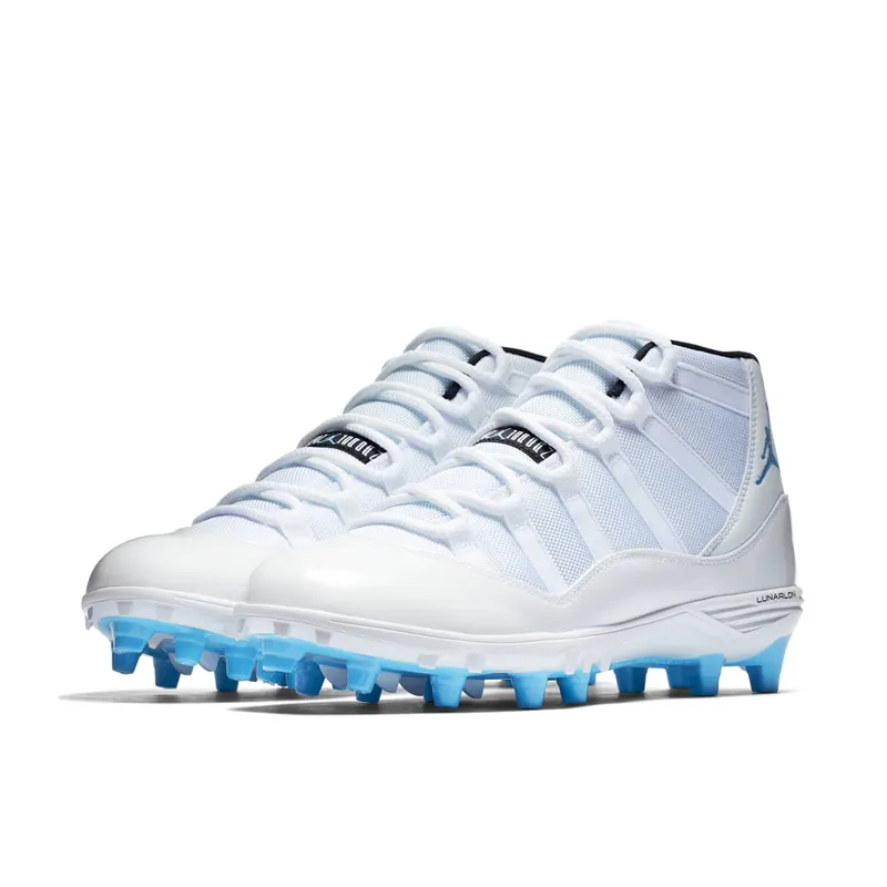 Jordan 11 Retro Cleat Columbia White/University Blue-Black (AO1561-117)