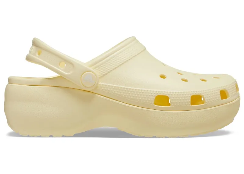Crocs Classic Platform Clog Buttercream (206750-76O)