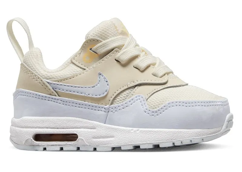 Nike Air Max 1 EasyOn Pale Ivory Melon Tint White Football Grey (DZ3309-102)