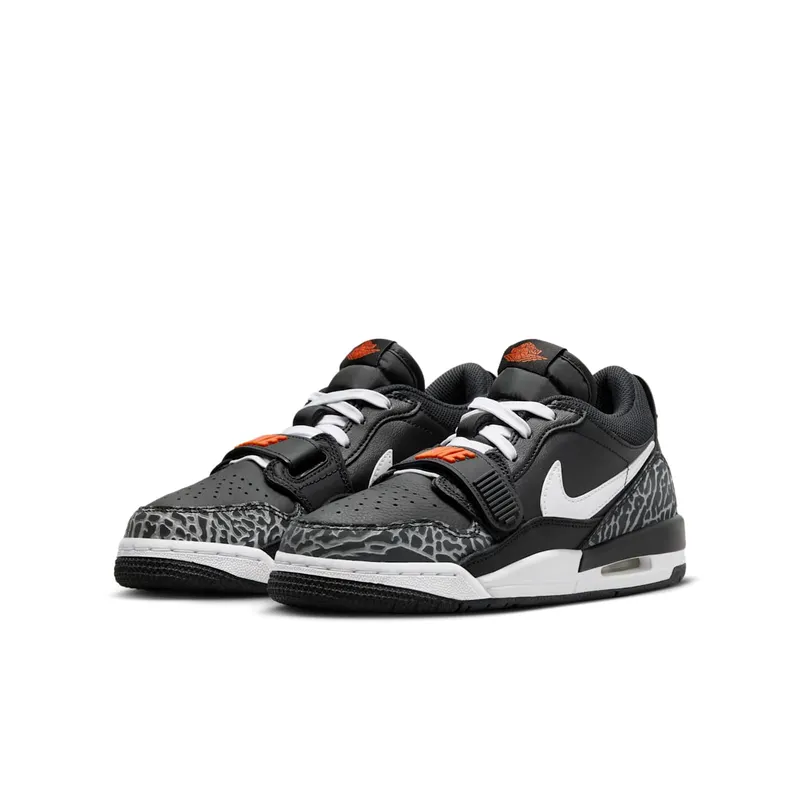 Jordan Legacy 312 Low Black White Safety Orange (CD9054-018)
