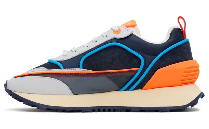 Balmain Navy Racer Sneakers (YM1VI305TSDM) (3)