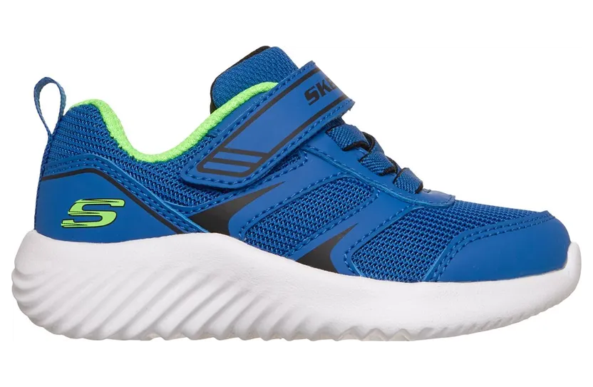 Skechers Bounder – Super Leap Sneaker Blauw/Limoen