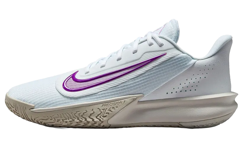 Nike Precision 7 “White Vivid Purple” (HJ9153-100)