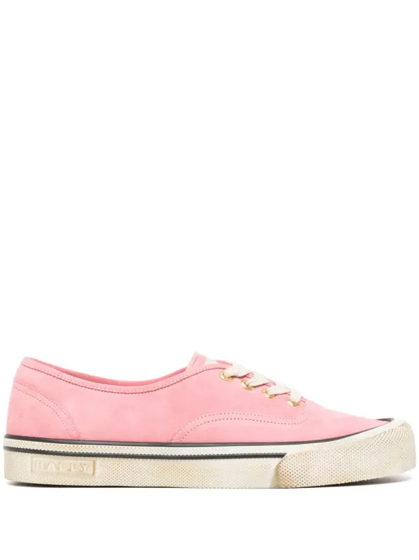 Bally with gestreepte afwerking – Pink (MSK05XSU005)