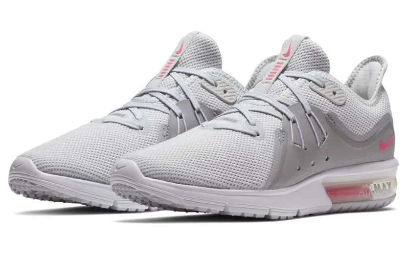 Nike Air Max Sequent 3 Pure Platinum Racer Pink (W)