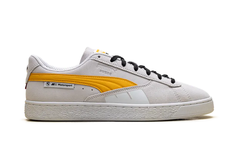 Puma BMW MMS SUEDE T “White” (308029-02)